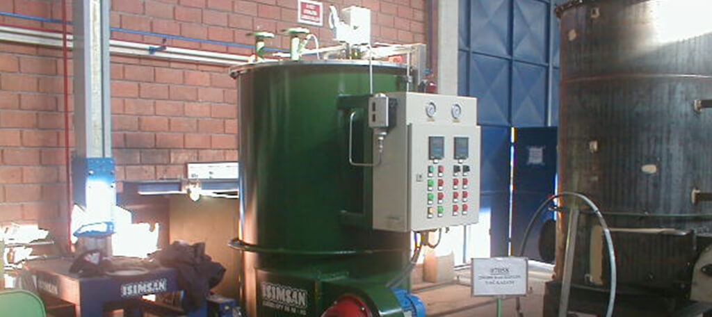 Hot oil boiler