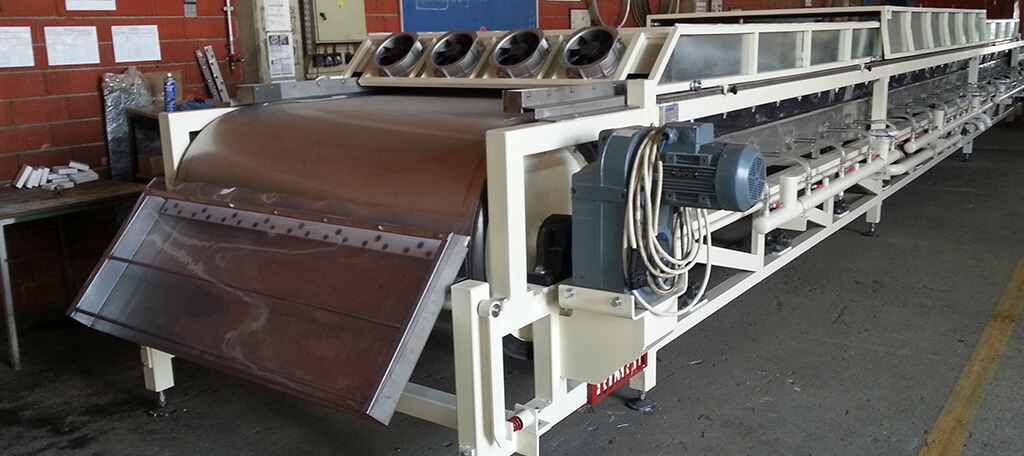 Cooling steel belt