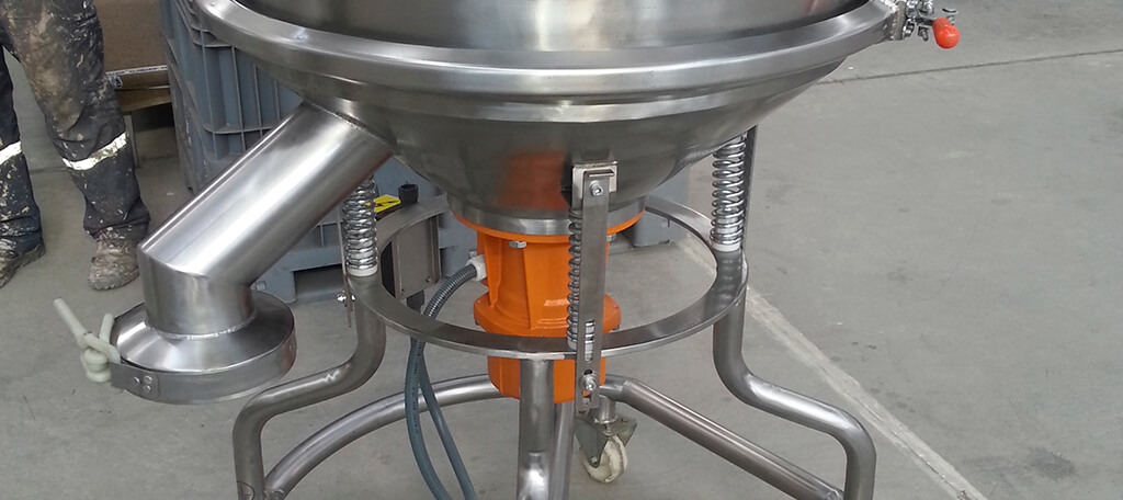 Industrial separating sieve